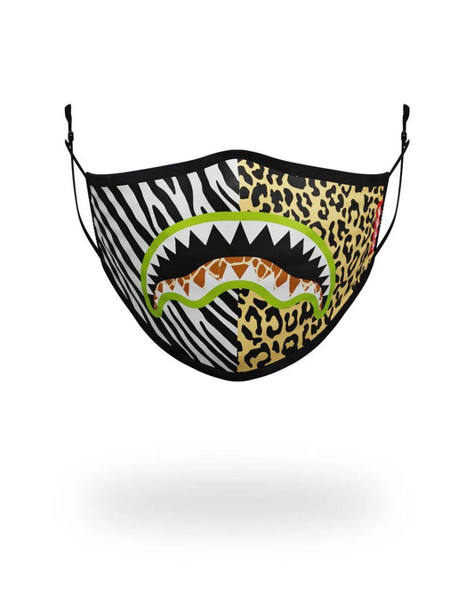 ADULT SAFARI SHARK FORM FITTING FACE MASK | Sprayground New