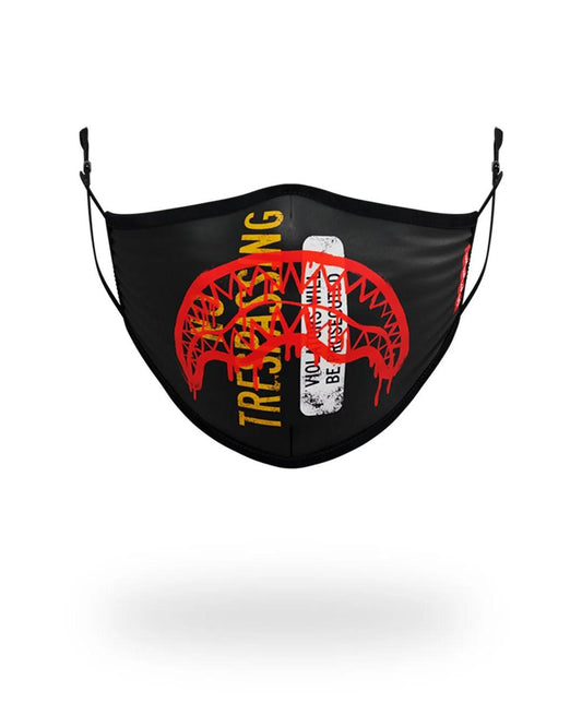 ADULT NO TRESSPASSING FORM FITTING FACE MASK | Sprayground Popular