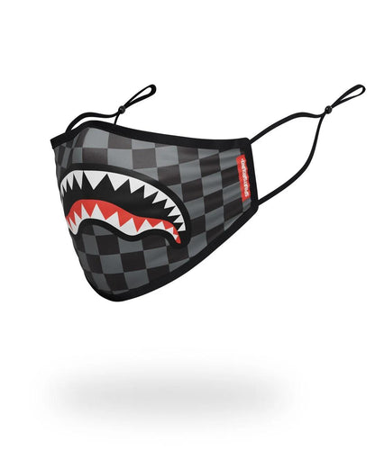 ADULT SHARKS IN PARIS (GREY) FORM FITTING FACE MASK | Sprayground Best Seller