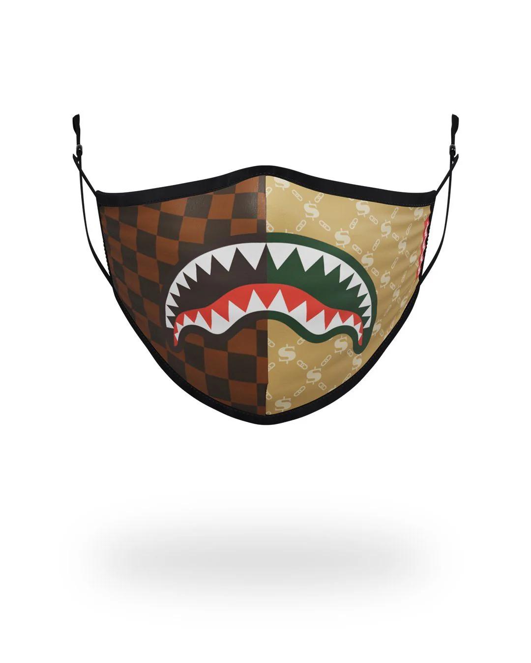 ADULT PARIS VS MILAN FORM FITTING FACE MASK | Sprayground Recommended