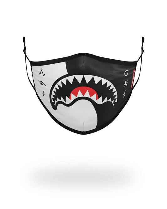 ADULT YIN YANG FORM FITTING FACE MASK | Sprayground Everyday