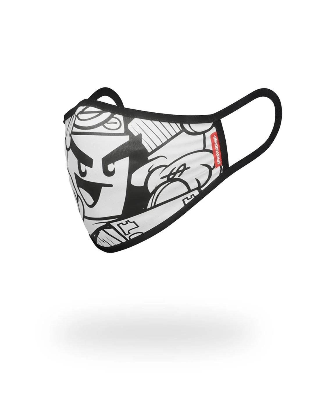 MONEY BOYS FORM-FITTING MASK | Sprayground Value