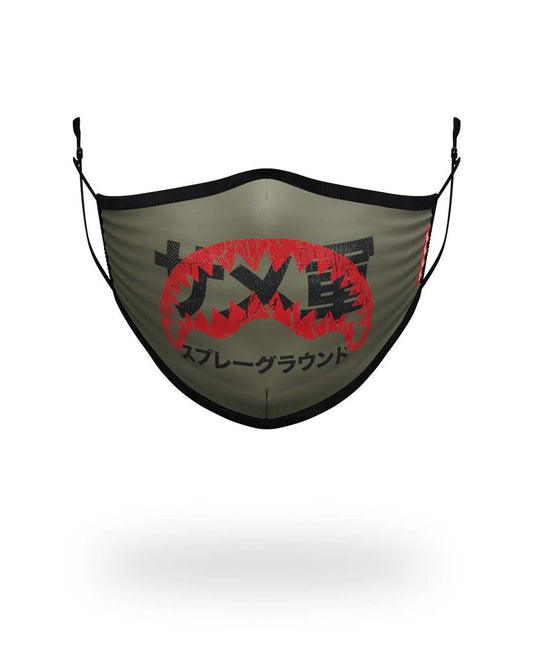 ADULT TOKYO SHARK FORM FITTING FACE MASK | Sprayground Great Value