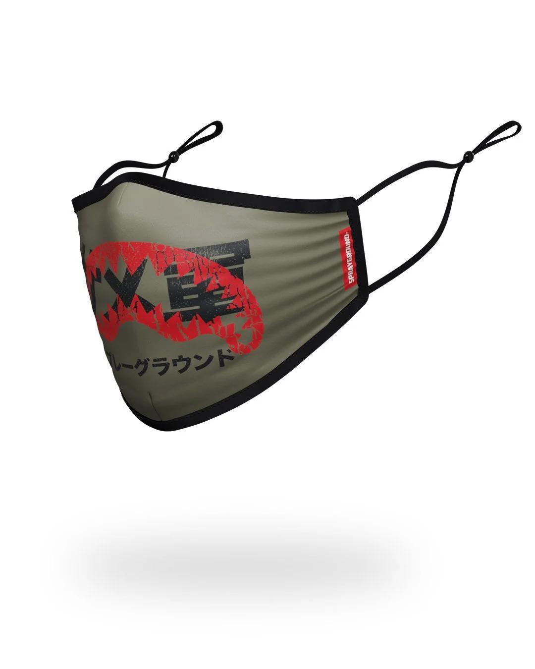ADULT TOKYO SHARK FORM FITTING FACE MASK | Sprayground Great Value