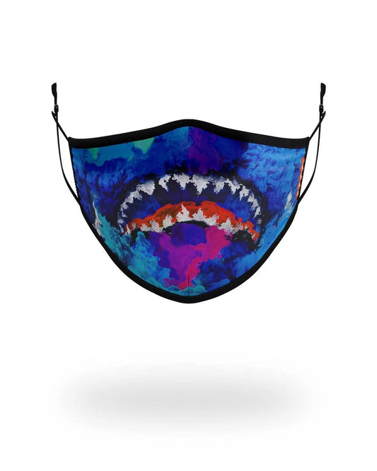 ADULT COLOR DRIP FORM FITTING FACE MASK | Sprayground Featured