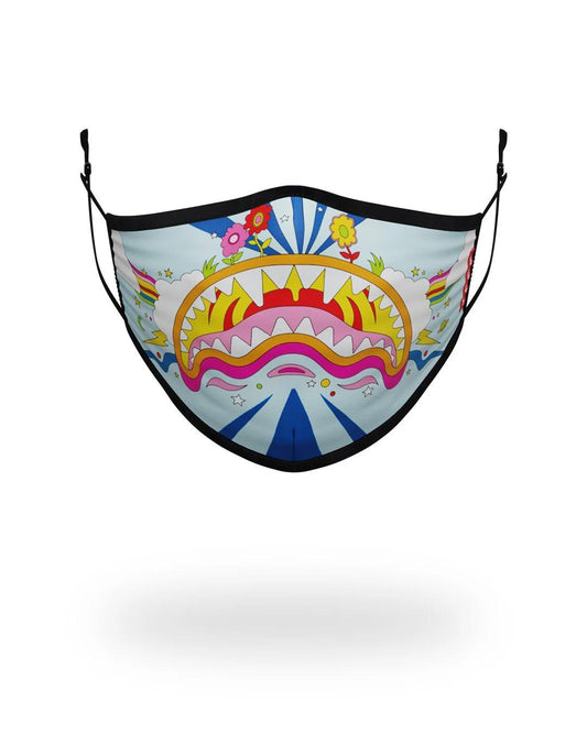 ADULT GROOVY SHARK FORM FITTING FACE MASK | Sprayground Best Seller