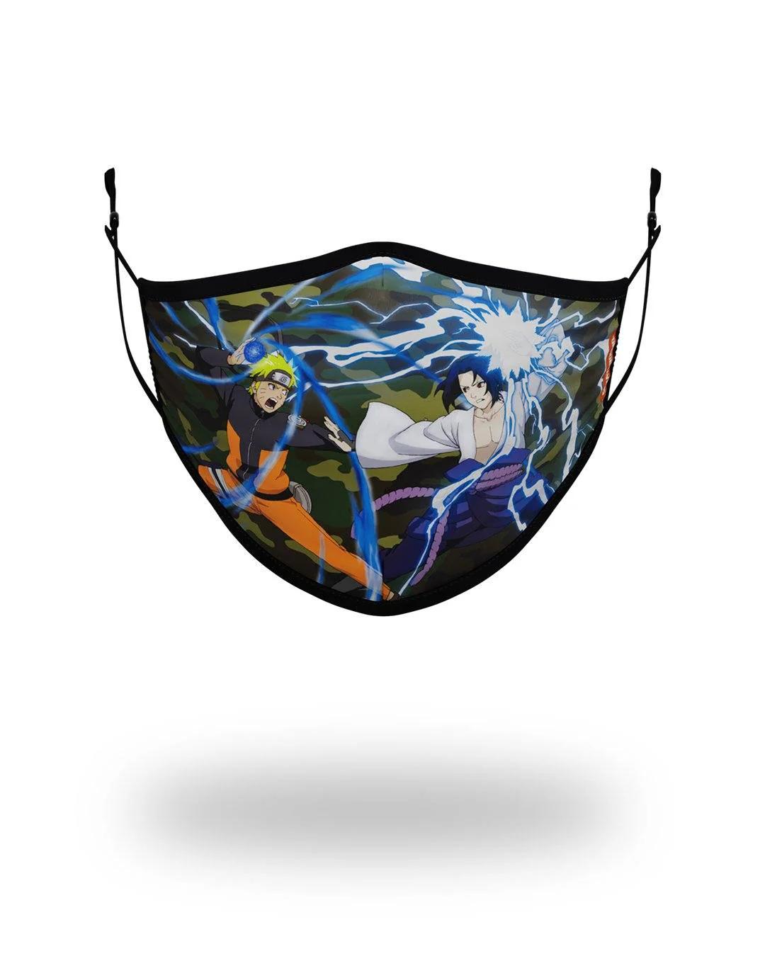 ADULT NARUTO VS SASUKE FORM FITTING FACE-COVERING | Sprayground Classic