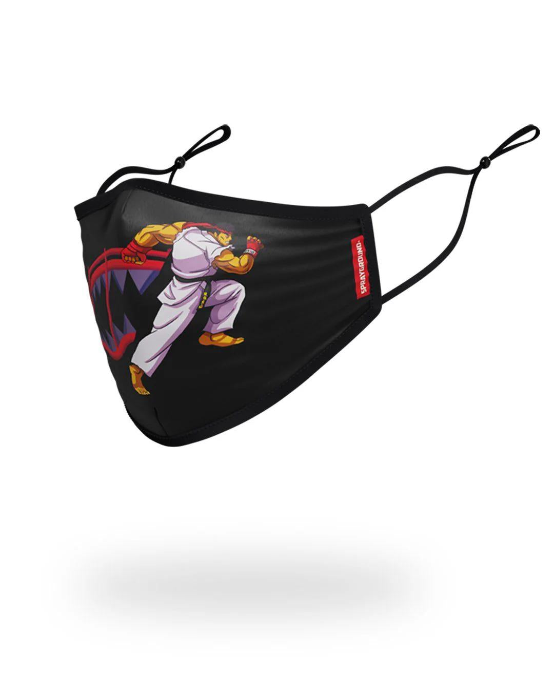 ADULT STREET FIGHTER RYU SHARK FORM FITTING FACE-COVERING | Sprayground Essential