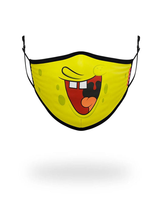 ADULT SPONGEBOB SMILE FORM FITTING FACE-COVERING | Sprayground Everyday