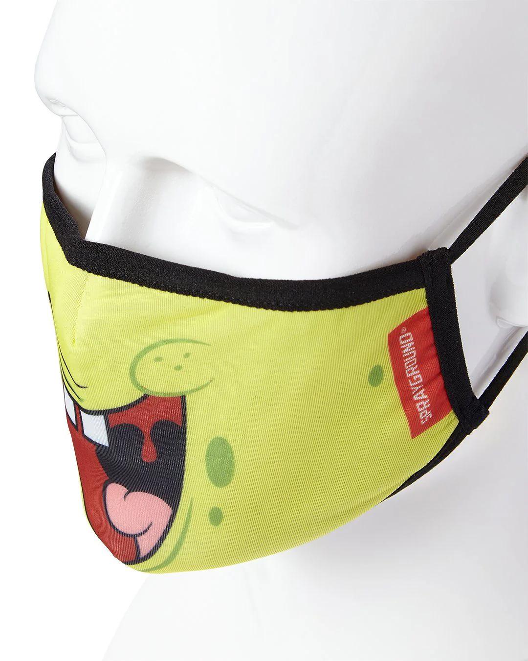 ADULT SPONGEBOB SMILE FORM FITTING FACE-COVERING | Sprayground Everyday