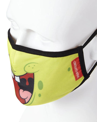 ADULT SPONGEBOB SMILE FORM FITTING FACE-COVERING | Sprayground Everyday