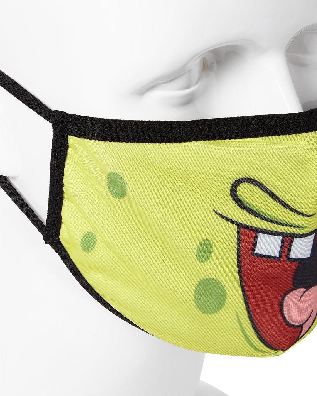 ADULT SPONGEBOB SMILE FORM FITTING FACE-COVERING | Sprayground Everyday