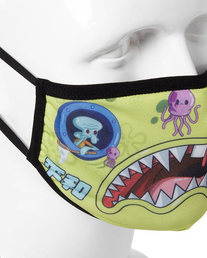 ADULT SPONGEBOB JAPAN SHARK FORM FITTING FACE-COVERING | Sprayground Value