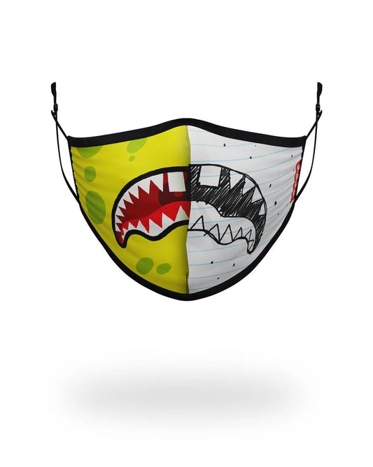 ADULT DOODLEBOB SPLIT SHARK FORM FITTING FACE-COVERING | Sprayground Great Value