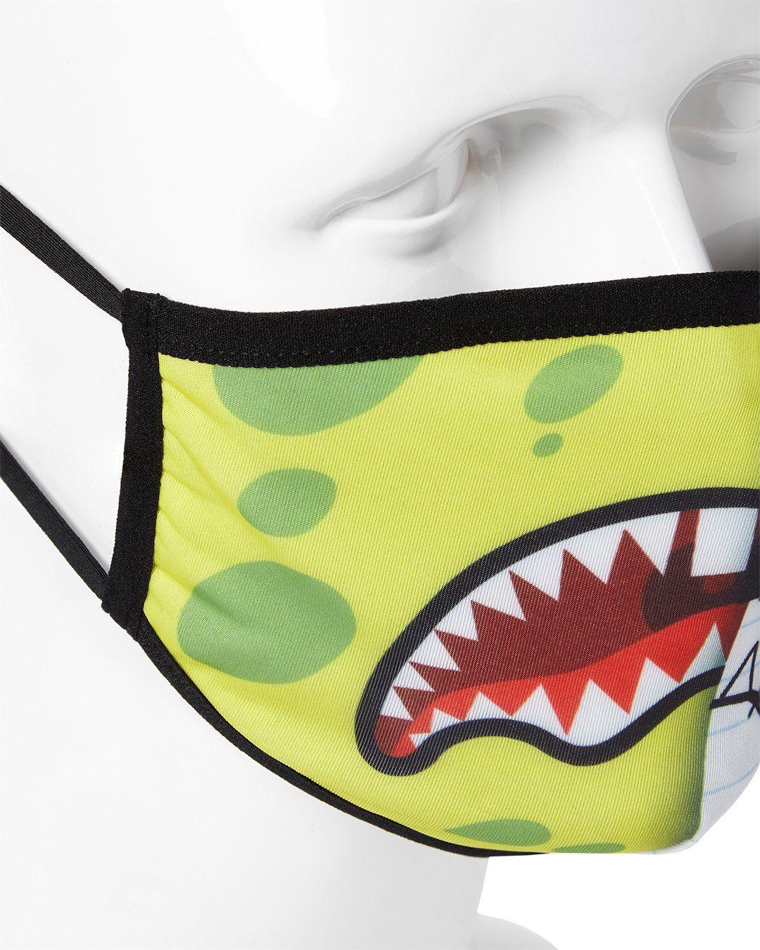 ADULT DOODLEBOB SPLIT SHARK FORM FITTING FACE-COVERING | Sprayground Great Value