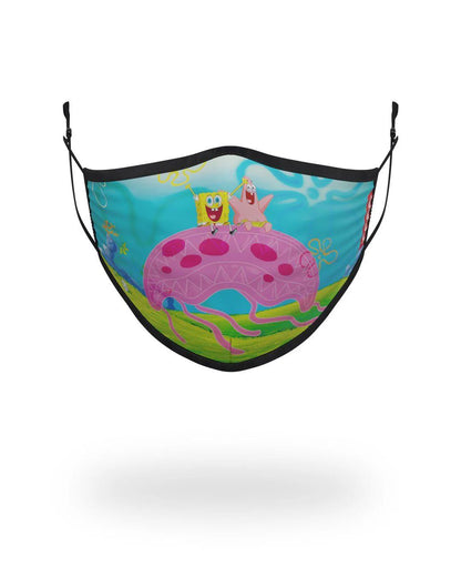 ADULT SPONGEBOB JELLY SHARK FORM FITTING FACE-COVERING | Sprayground Quality