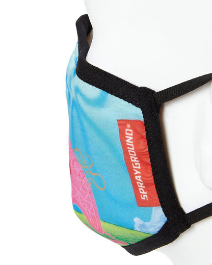 ADULT SPONGEBOB JELLY SHARK FORM FITTING FACE-COVERING | Sprayground Quality