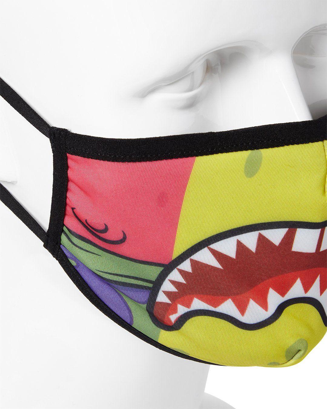 ADULT SPONGEBOB OG SHARK FORM FITTING FACE-COVERING | Sprayground Premium