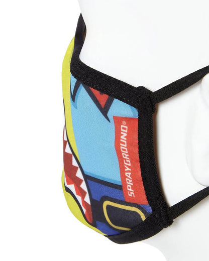 ADULT SPONGEBOB OG SHARK FORM FITTING FACE-COVERING | Sprayground Premium