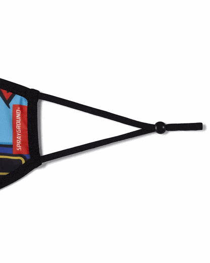 ADULT SPONGEBOB OG SHARK FORM FITTING FACE-COVERING | Sprayground Premium