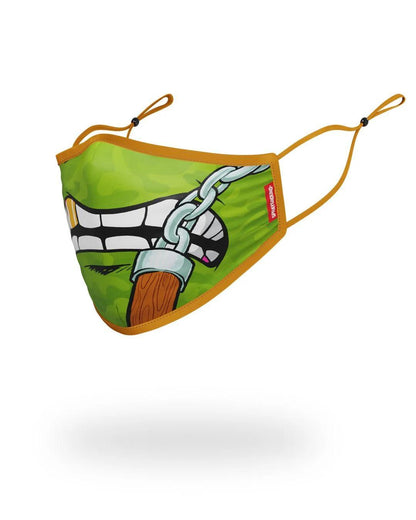 ADULT TMNT: MICHELANGELO SHARK FORM FITTING FACE-COVERING | Sprayground Featured