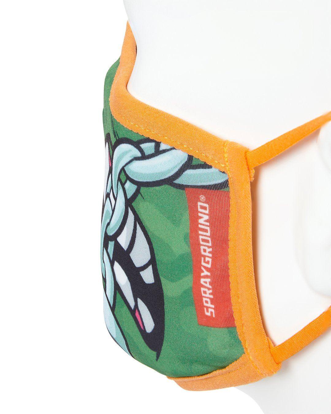 ADULT TMNT: MICHELANGELO SHARK FORM FITTING FACE-COVERING | Sprayground Featured