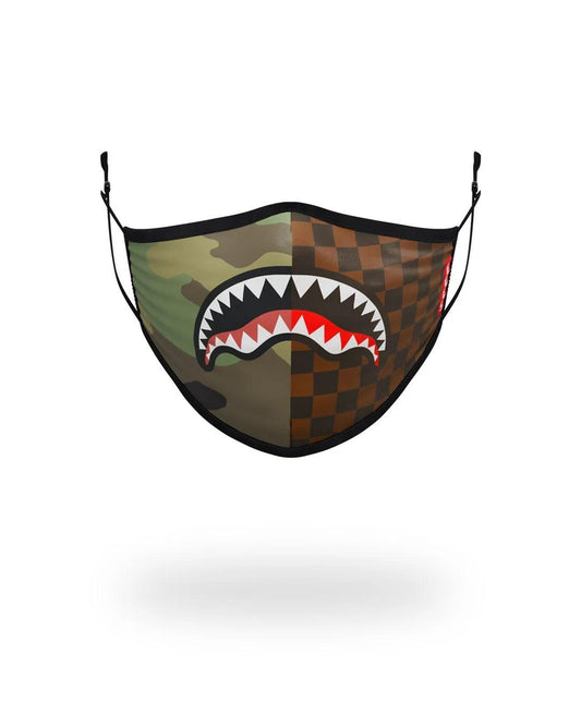 KIDS FORM FITTING MASK: CHECKS & CAMO | Sprayground Exclusive