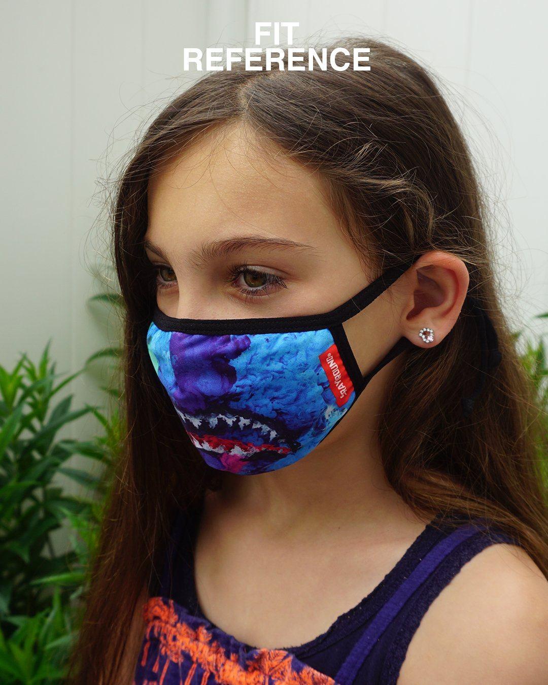 KIDS FORM FITTING MASK: SPUCCI LEOPARD | Sprayground Signature