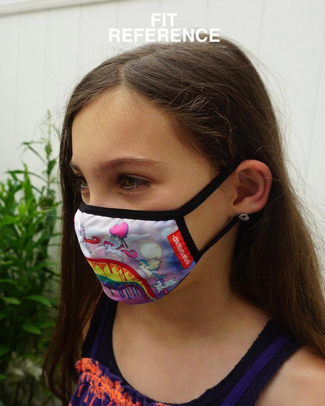 KIDS FORM FITTING MASK: ARCADE SHARK | Sprayground Classic