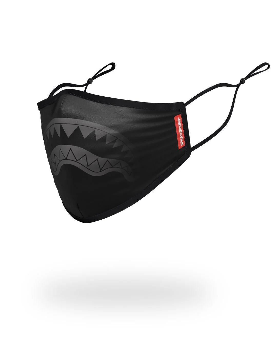 MIDNIGHT SHARK FORM-FITTING MASK | Sprayground Great Value
