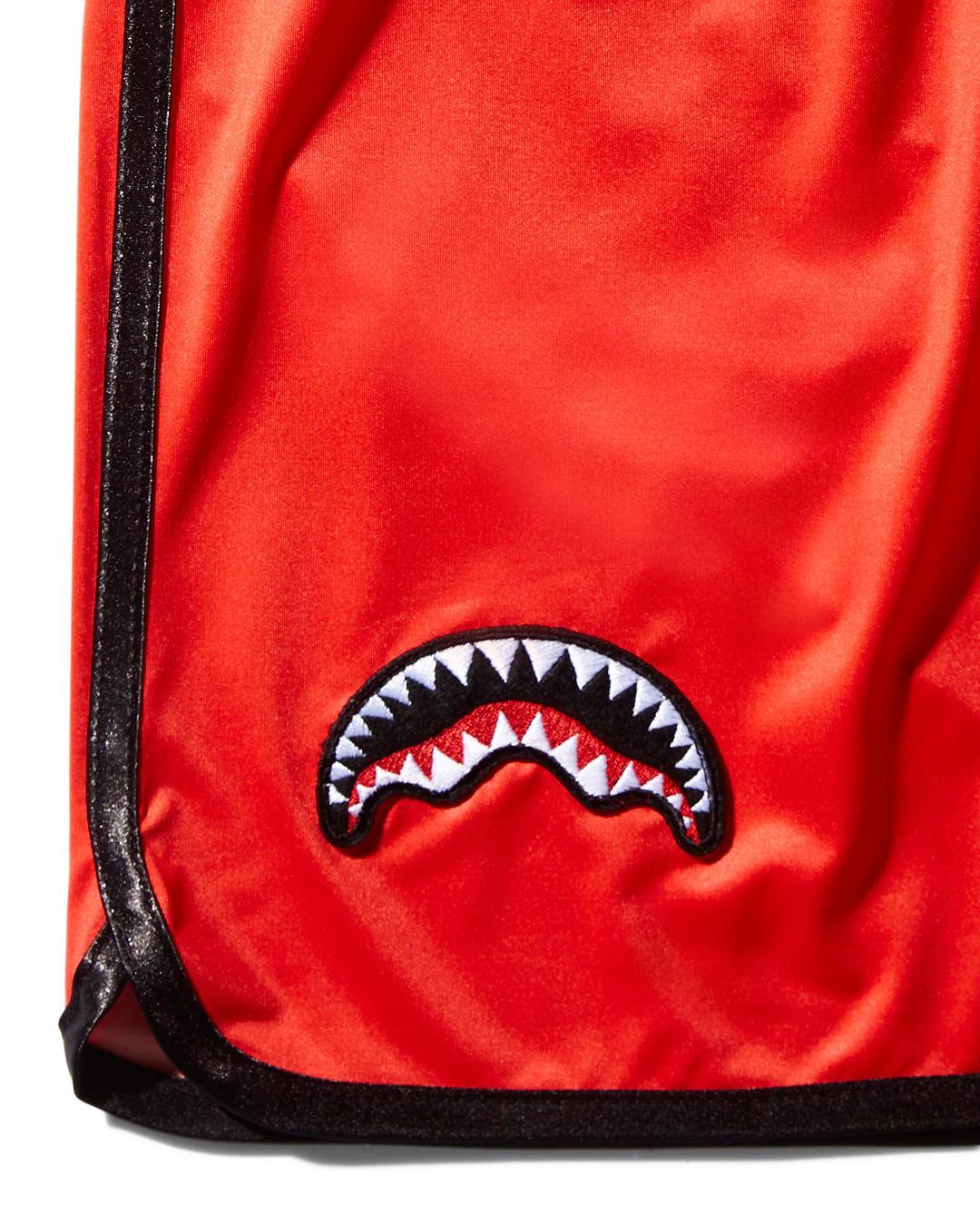 KIDS JAPAN WAVE SWIM TRUNKS (RED) | Sprayground Latest