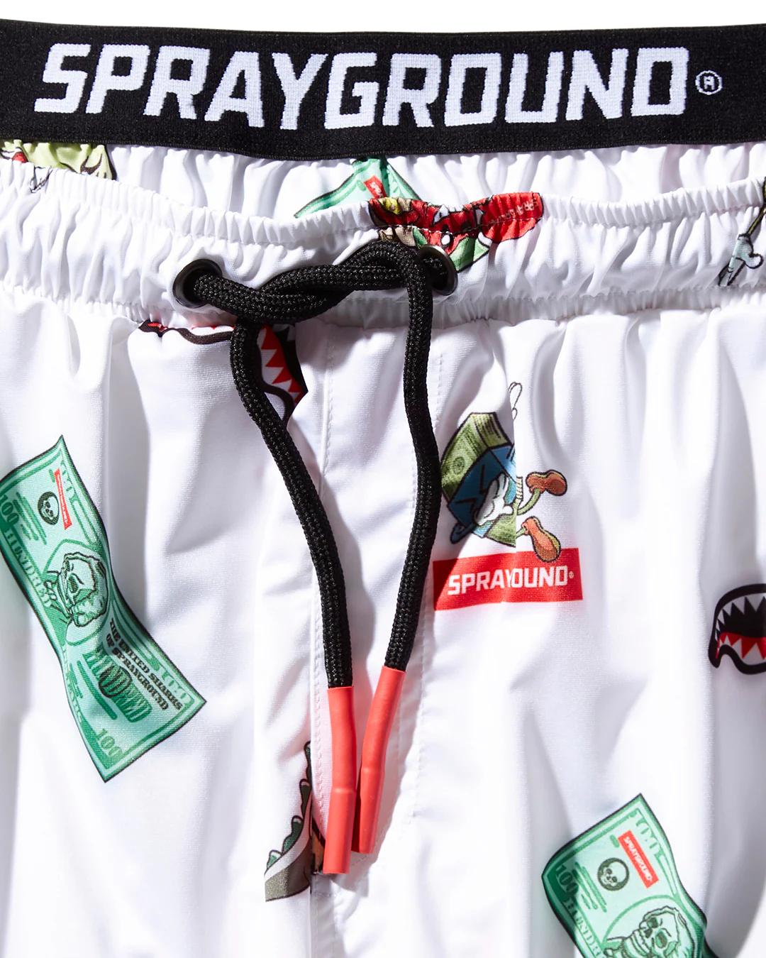 PATCH ALL-IN CORTO SWIM TRUNKS (WHITE) | Sprayground Signature