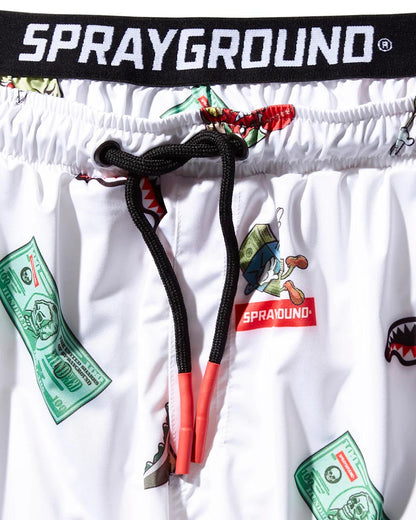 PATCH ALL-IN CORTO SWIM TRUNKS (WHITE) | Sprayground Signature