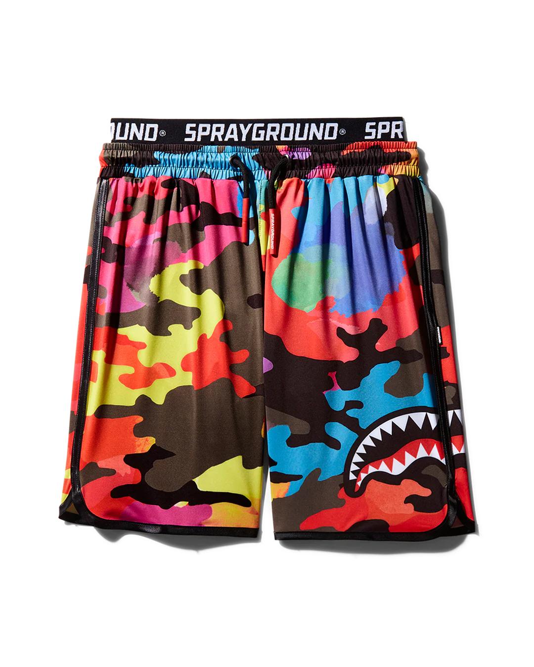 CAMOBURST CORTO SWIM TRUNKS | Sprayground Classic