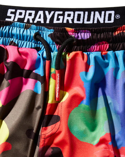 CAMOBURST CORTO SWIM TRUNKS | Sprayground Classic