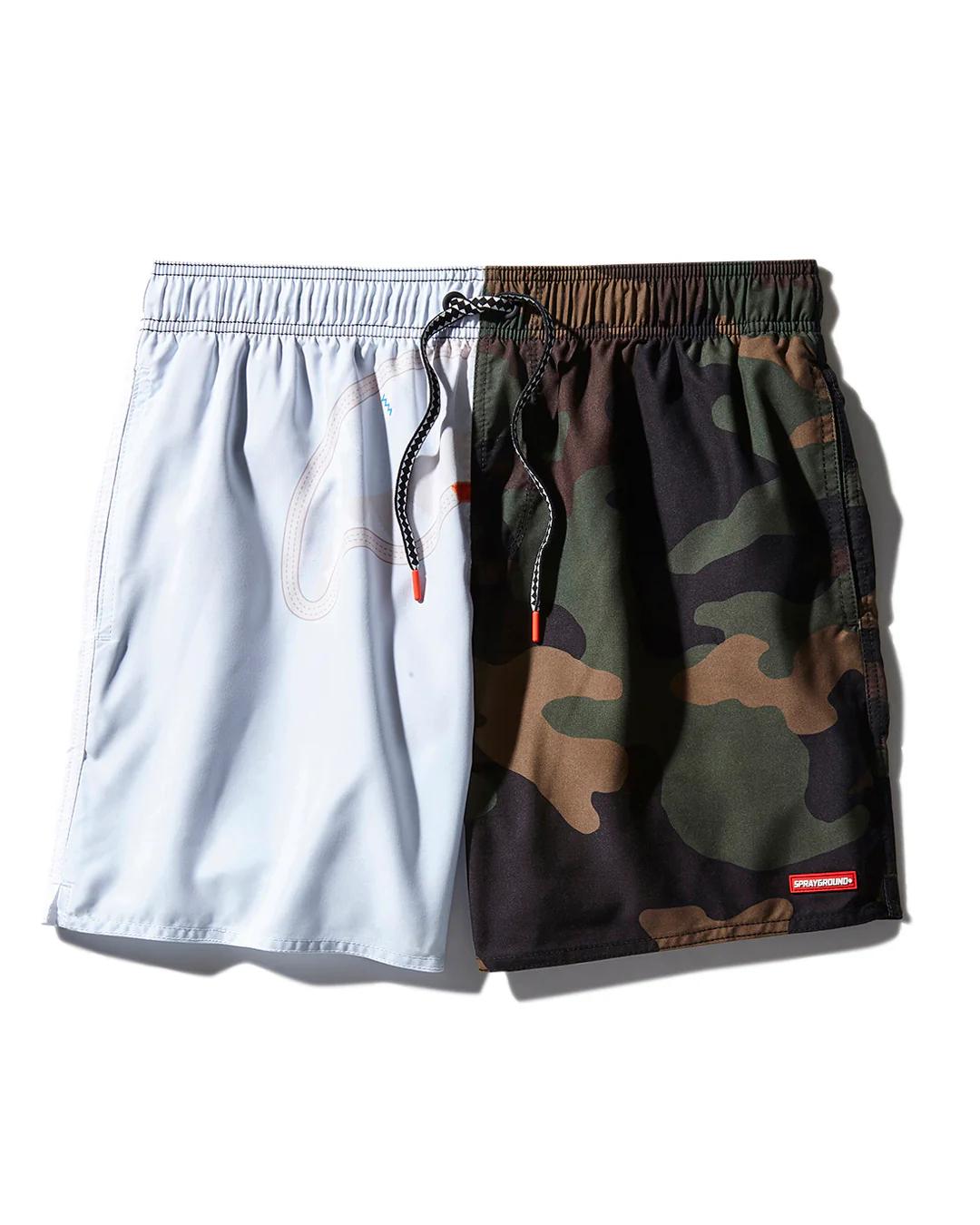 SPLIT BITE CAMO SHOTO SWIM TRUNKS | Sprayground Quality