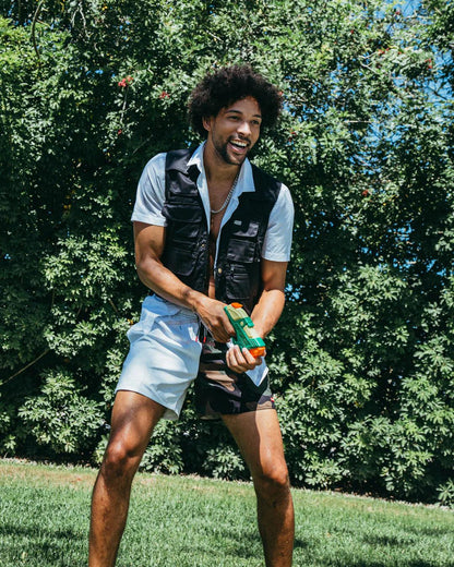 SPLIT BITE CAMO SHOTO SWIM TRUNKS | Sprayground Quality