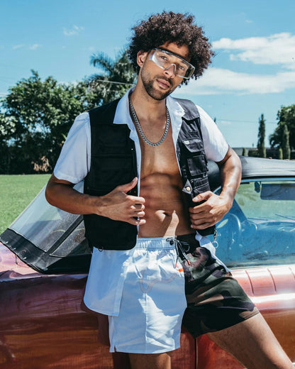 SPLIT BITE CAMO SHOTO SWIM TRUNKS | Sprayground Quality