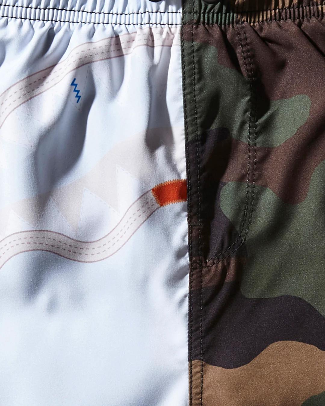 SPLIT BITE CAMO SHOTO SWIM TRUNKS | Sprayground Quality