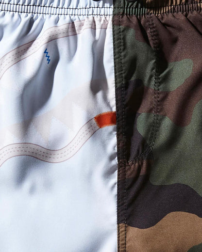 SPLIT BITE CAMO SHOTO SWIM TRUNKS | Sprayground Quality
