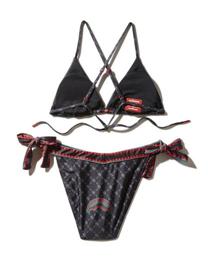 MIDNIGHT MONEY PATTERN BIKINI | Sprayground Trending