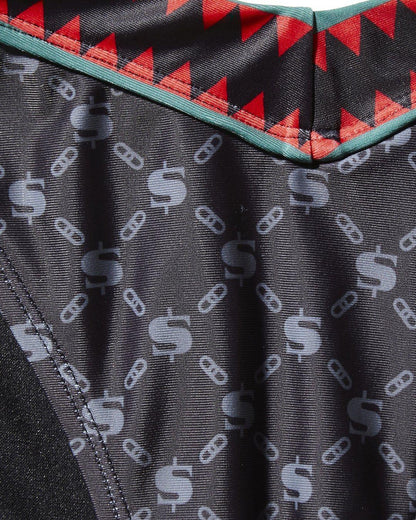 MIDNIGHT MONEY PATTERN BIKINI | Sprayground Trending