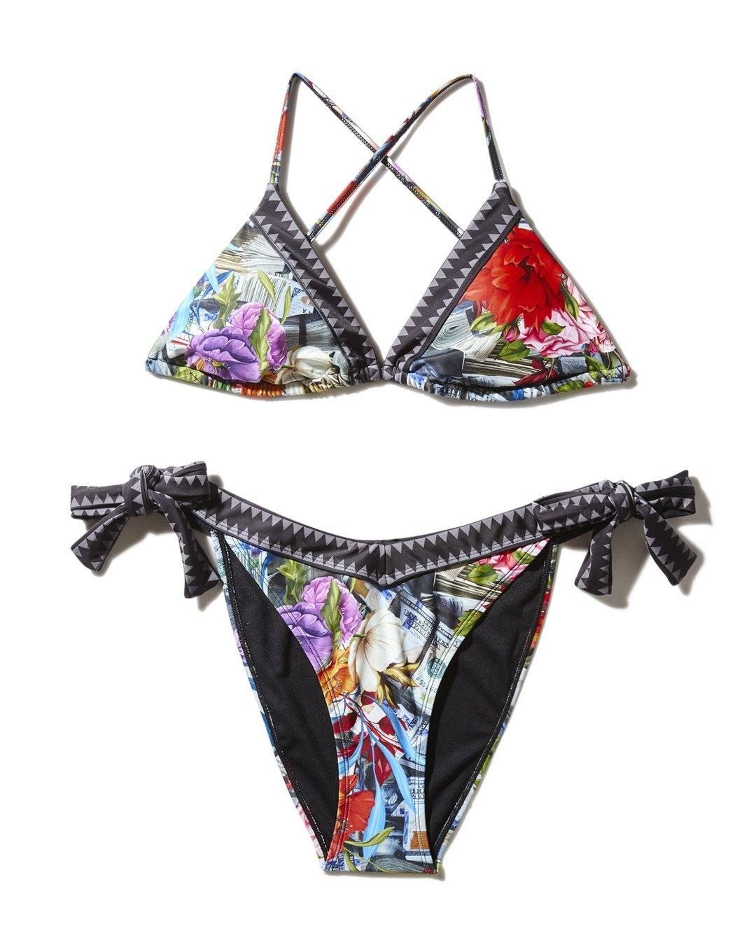 FLORAL MONEY BIKINI | Sprayground Best Seller