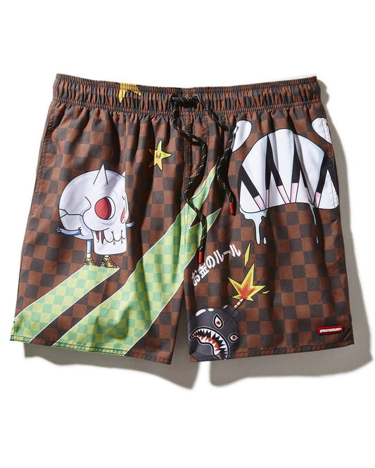 WTF SHARK SHOTO SWIM TRUNKS | Sprayground Recommended