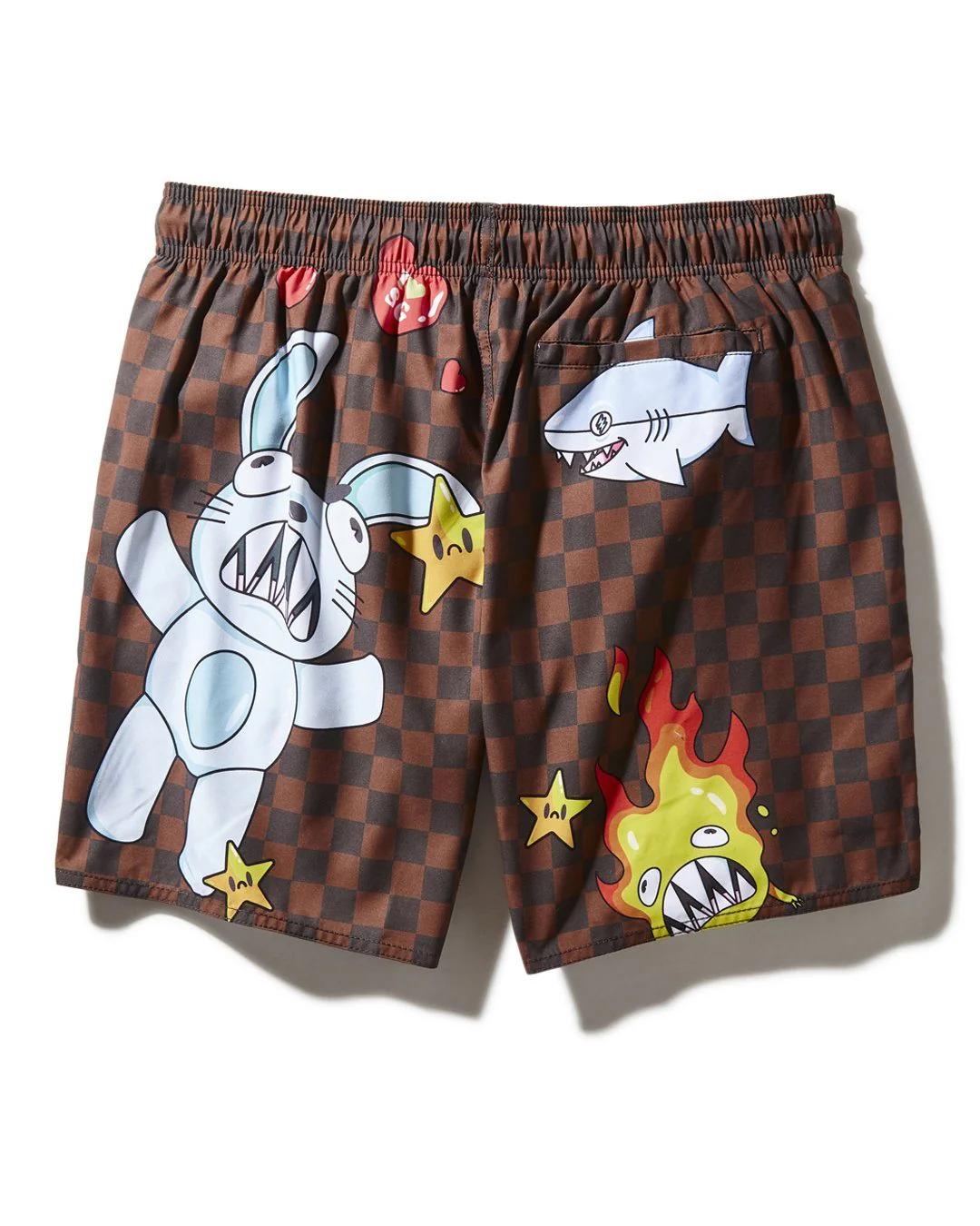 WTF SHARK SHOTO SWIM TRUNKS | Sprayground Recommended