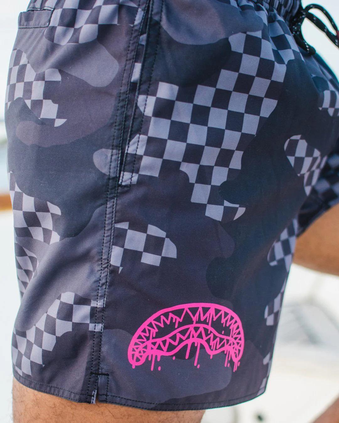 DRIP SHOTO SWIM TRUNKS | Sprayground Signature