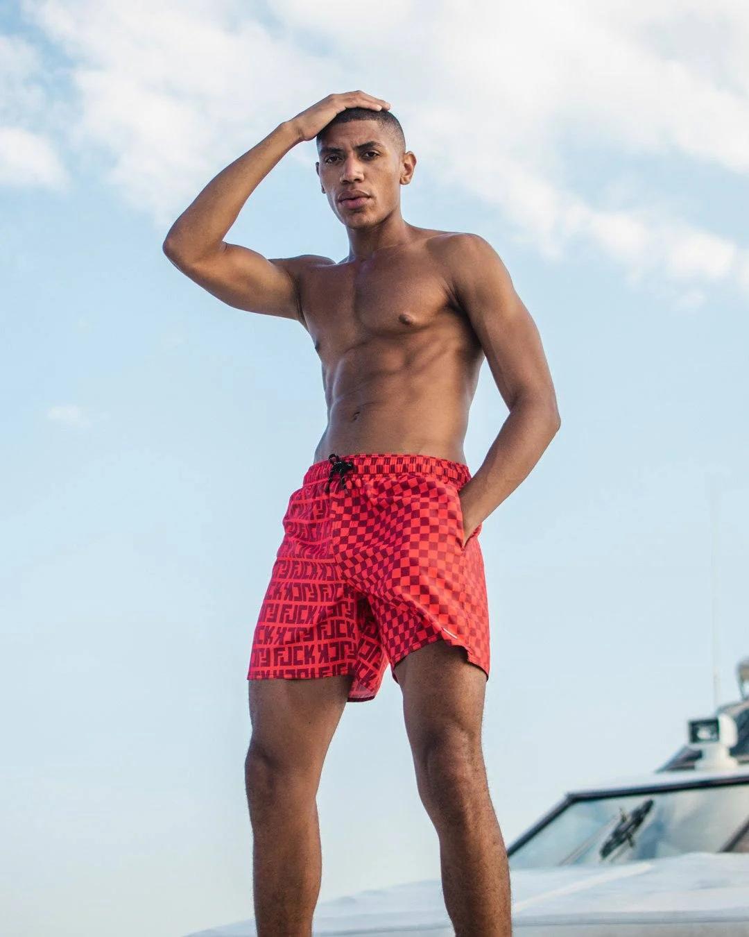 VENI VIDI VICI SHOTO SWIM TRUNKS | Sprayground Classic