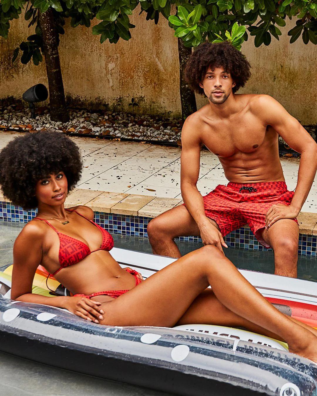 VENI VIDI VICI SHOTO SWIM TRUNKS | Sprayground Classic
