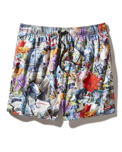 FLORAL MONEY SHOTO SWIM TRUNKS | Sprayground Everyday