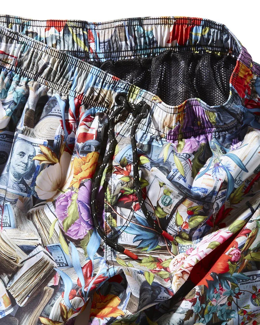 FLORAL MONEY SHOTO SWIM TRUNKS | Sprayground Everyday
